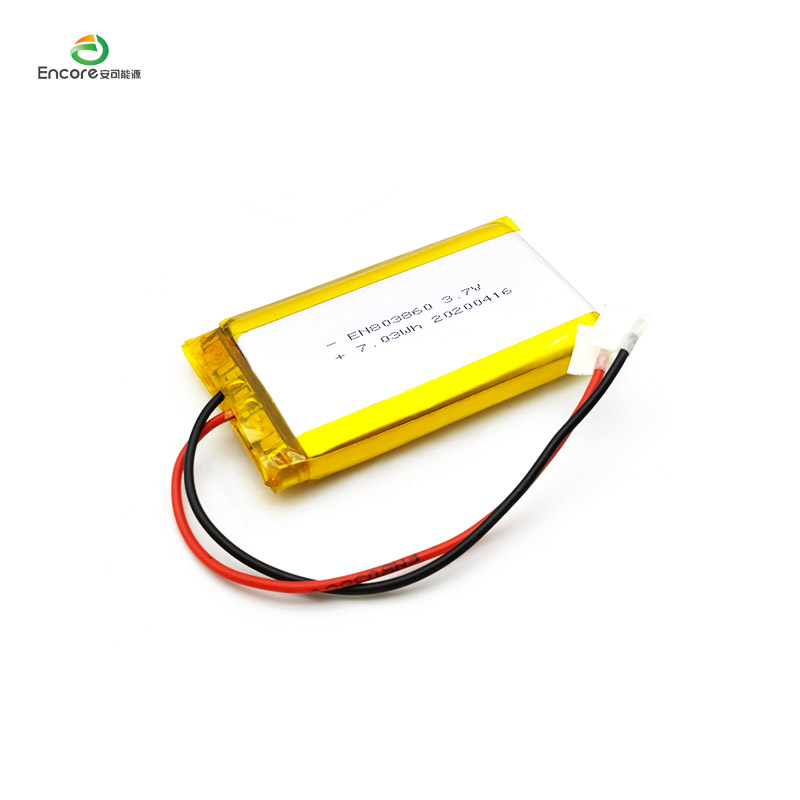 Baterie Li-polimer de 3,7 V 2000 mAh