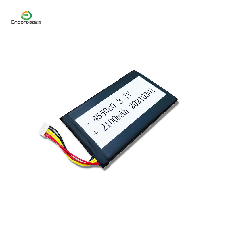 Baterie lipo 3.7v 2100mah 455080