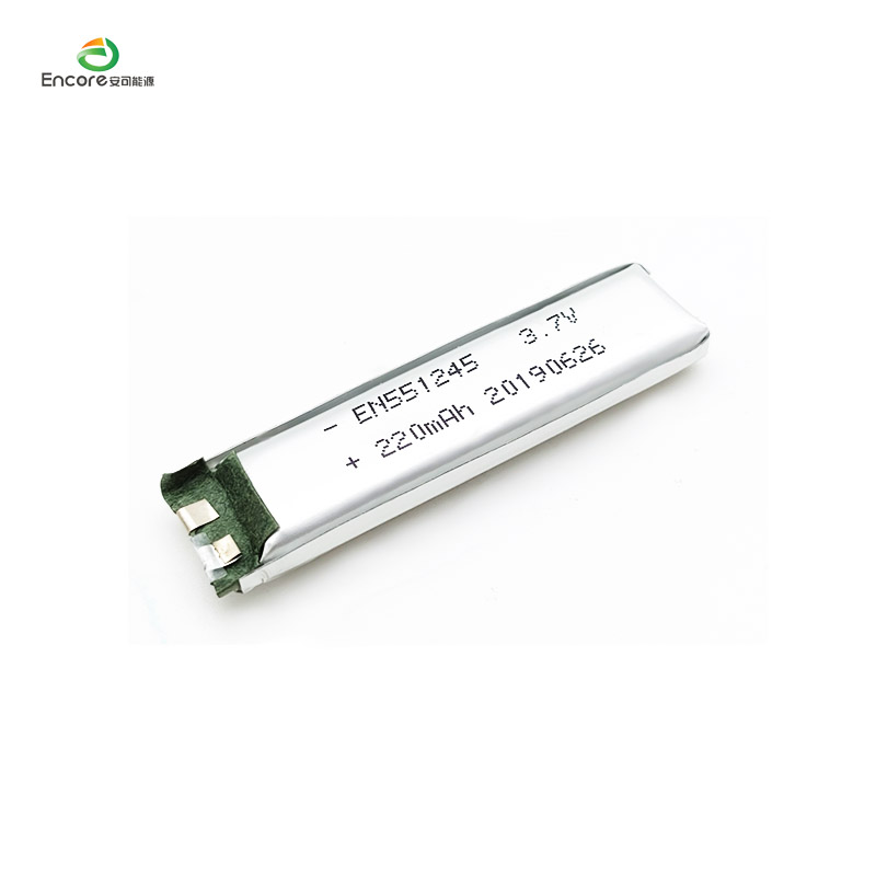 Baterie Li-polimer de 3,7 V 220 mAh