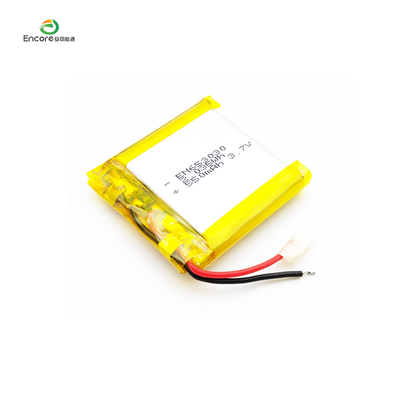 Baterie Li-polimer de 3,7 V 500 mAh