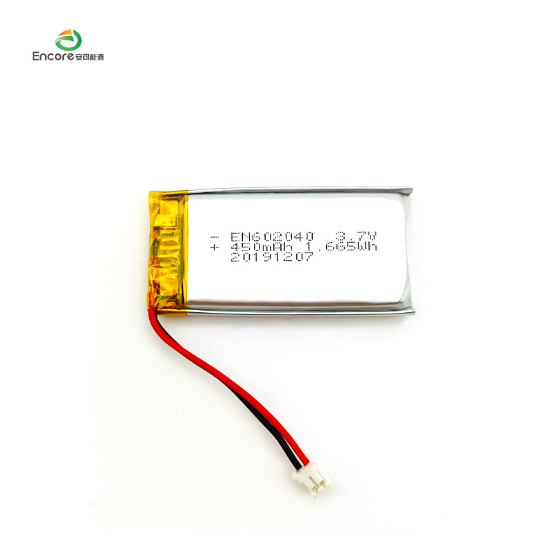 602040 Baterie Li-Polymer 3,7 V 450 mAh