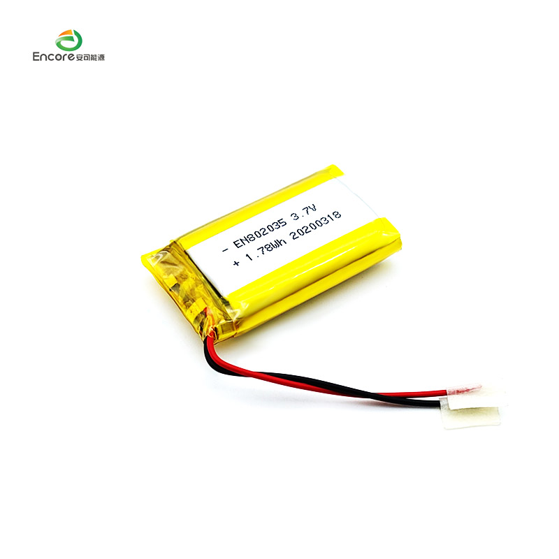 802035 Baterie Li-polimer 3,7 V 480 mAh